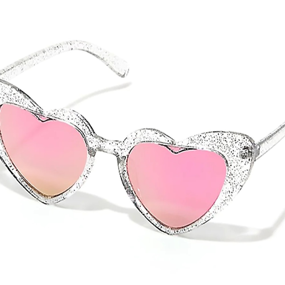 PAPER SOURCE ~Glitter Heart Sunglasses (NWT)